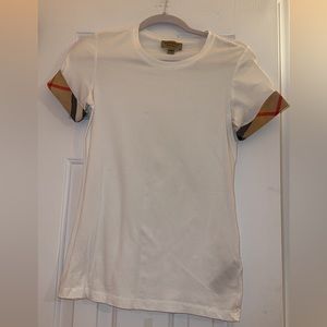 White Burberry T-Shirt